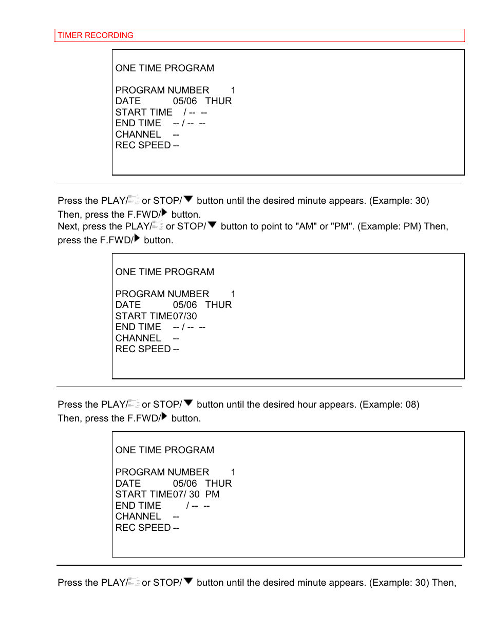 Hitachi VT-MX4430A User Manual | Page 47 / 68
