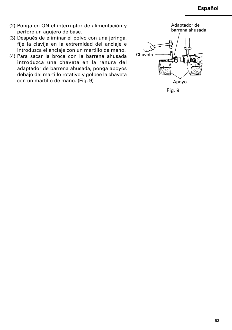 Hitachi DH 38YE User Manual | Page 53 / 64