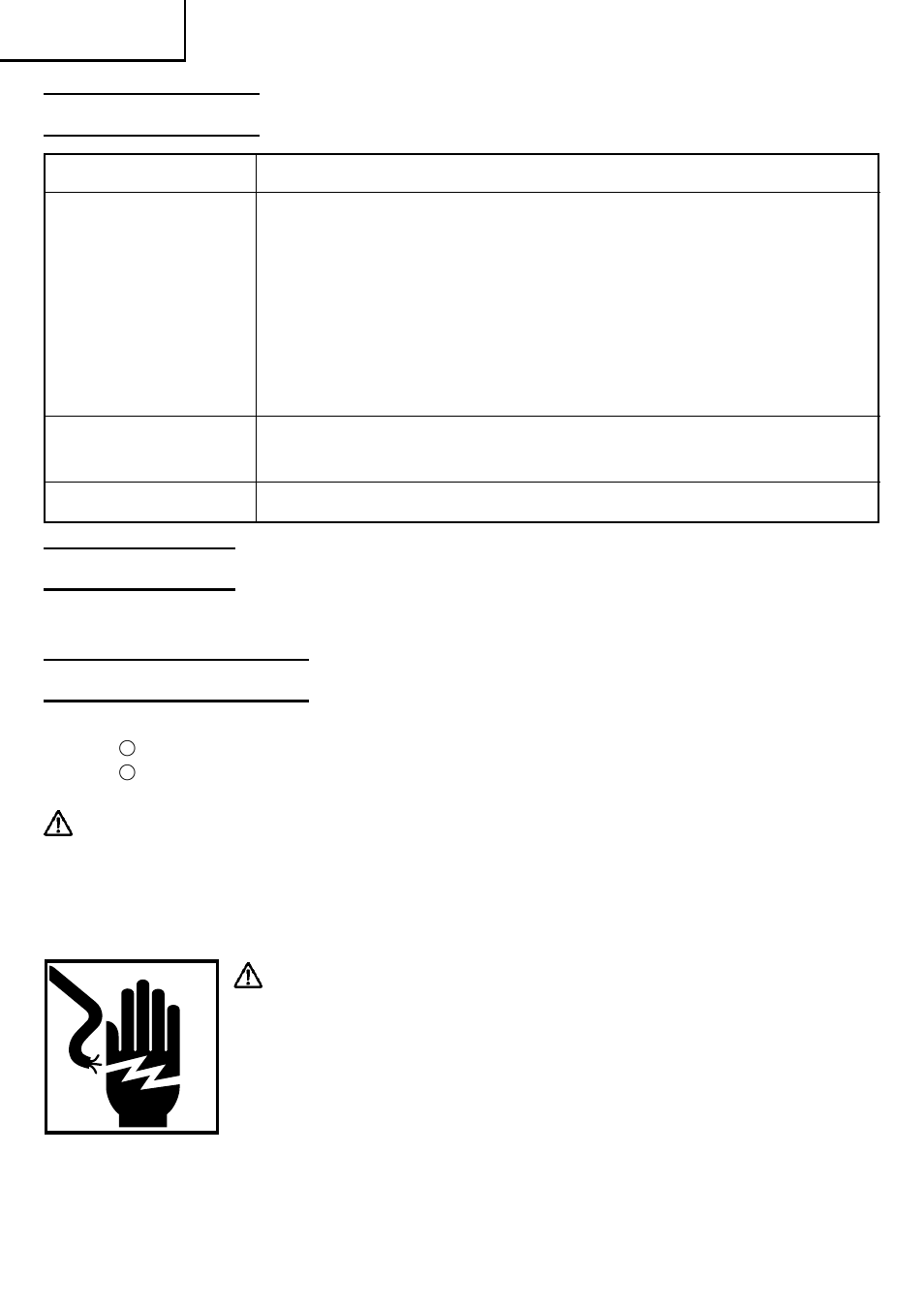 Applications, Charging method, Warning | Specifications | Hitachi UC 18YG User Manual | Page 8 / 36