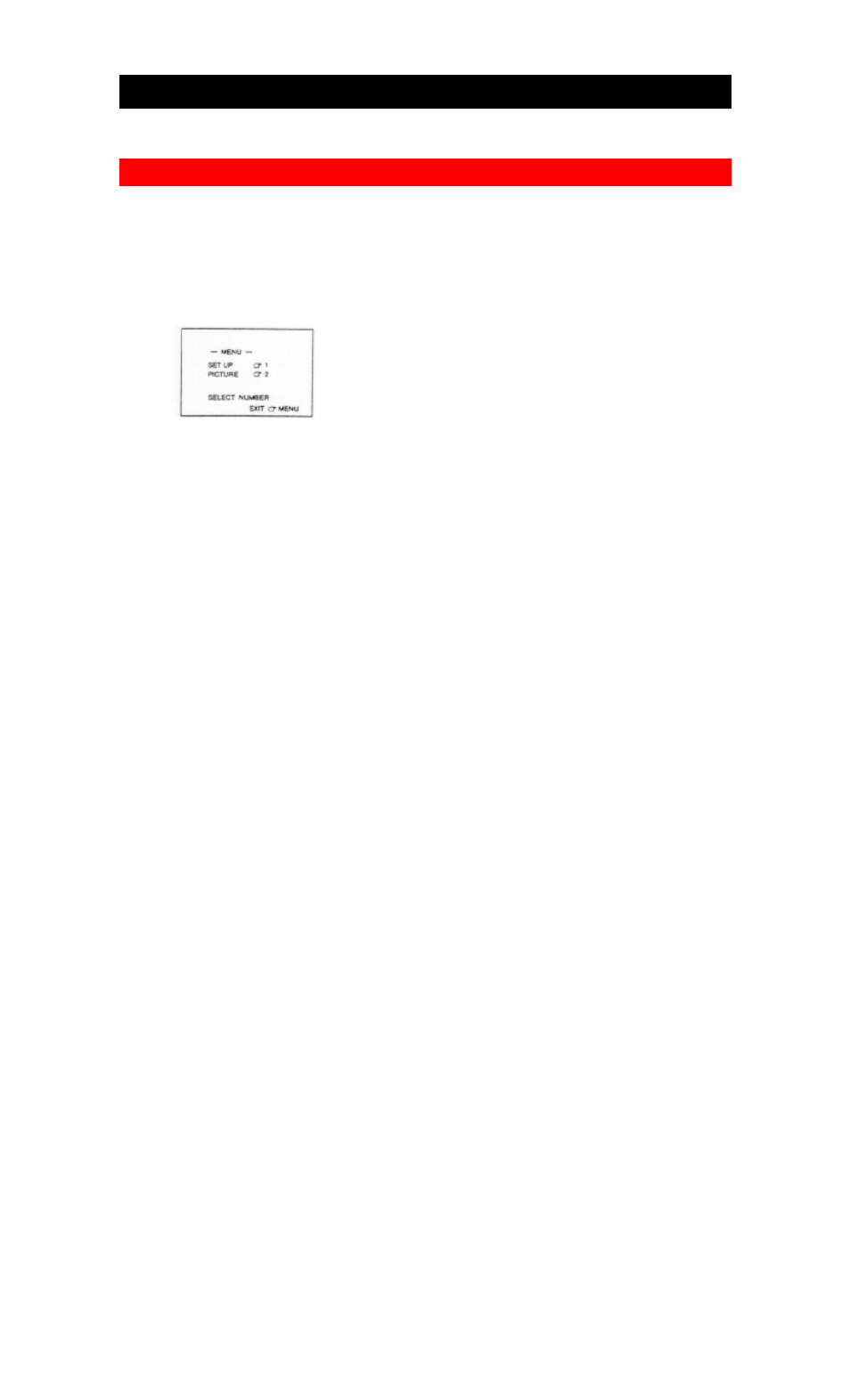 Osd menu screen | Hitachi 20VR4B User Manual | Page 19 / 46