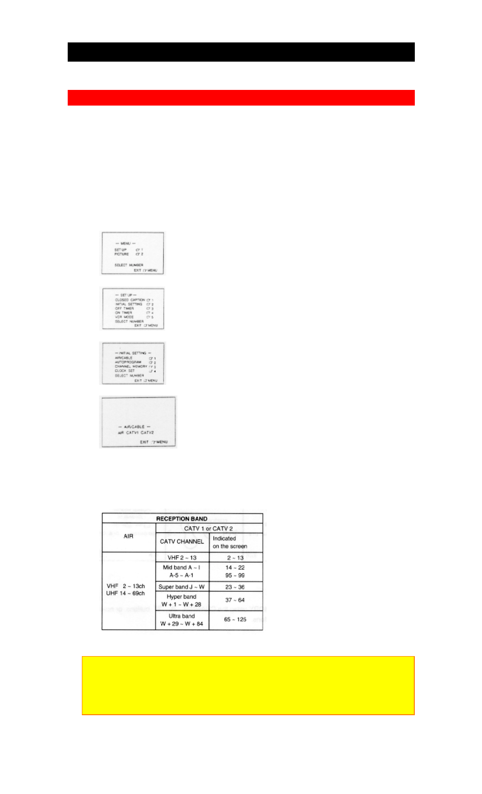 Air/cable | Hitachi 20VR4B User Manual | Page 23 / 46