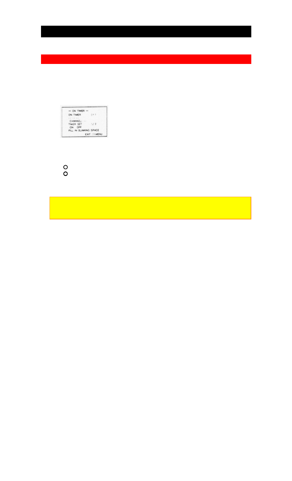 On timer | Hitachi 20VR4B User Manual | Page 41 / 46