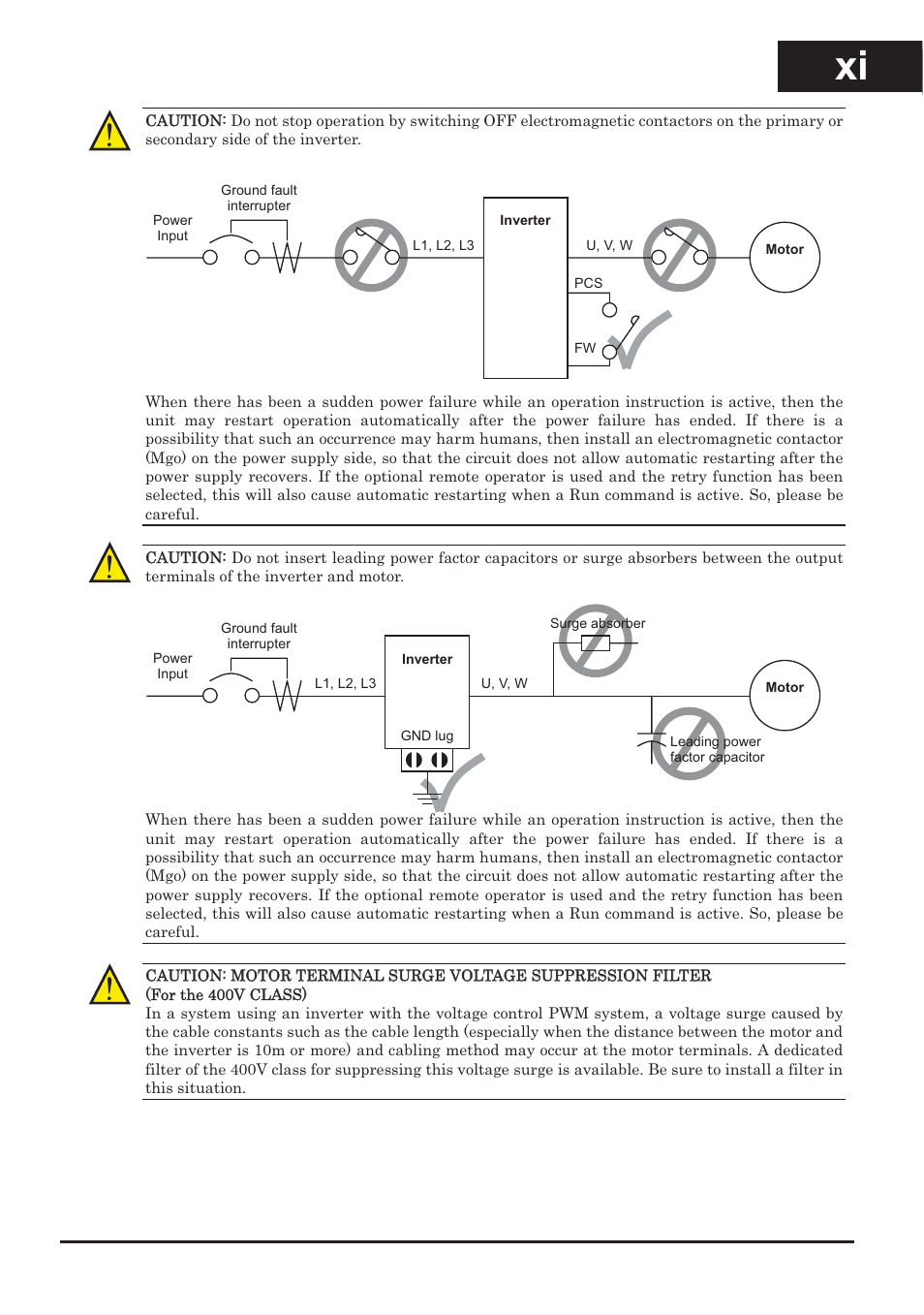 Hitachi CONVENTION 14 User Manual | Page 12 / 305