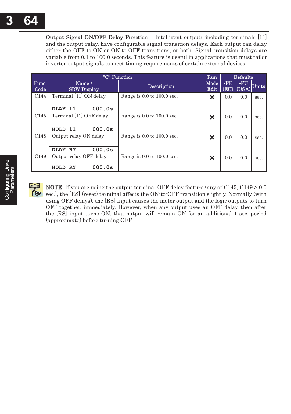 Hitachi CONVENTION 14 User Manual | Page 147 / 305