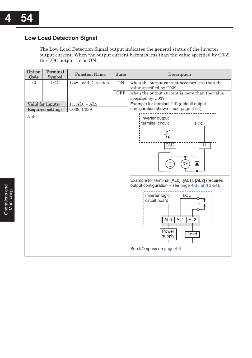 Low load detection signal | Hitachi CONVENTION 14 User Manual | Page 203 / 305