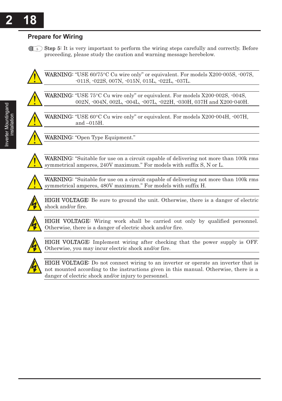 Hitachi CONVENTION 14 User Manual | Page 65 / 305
