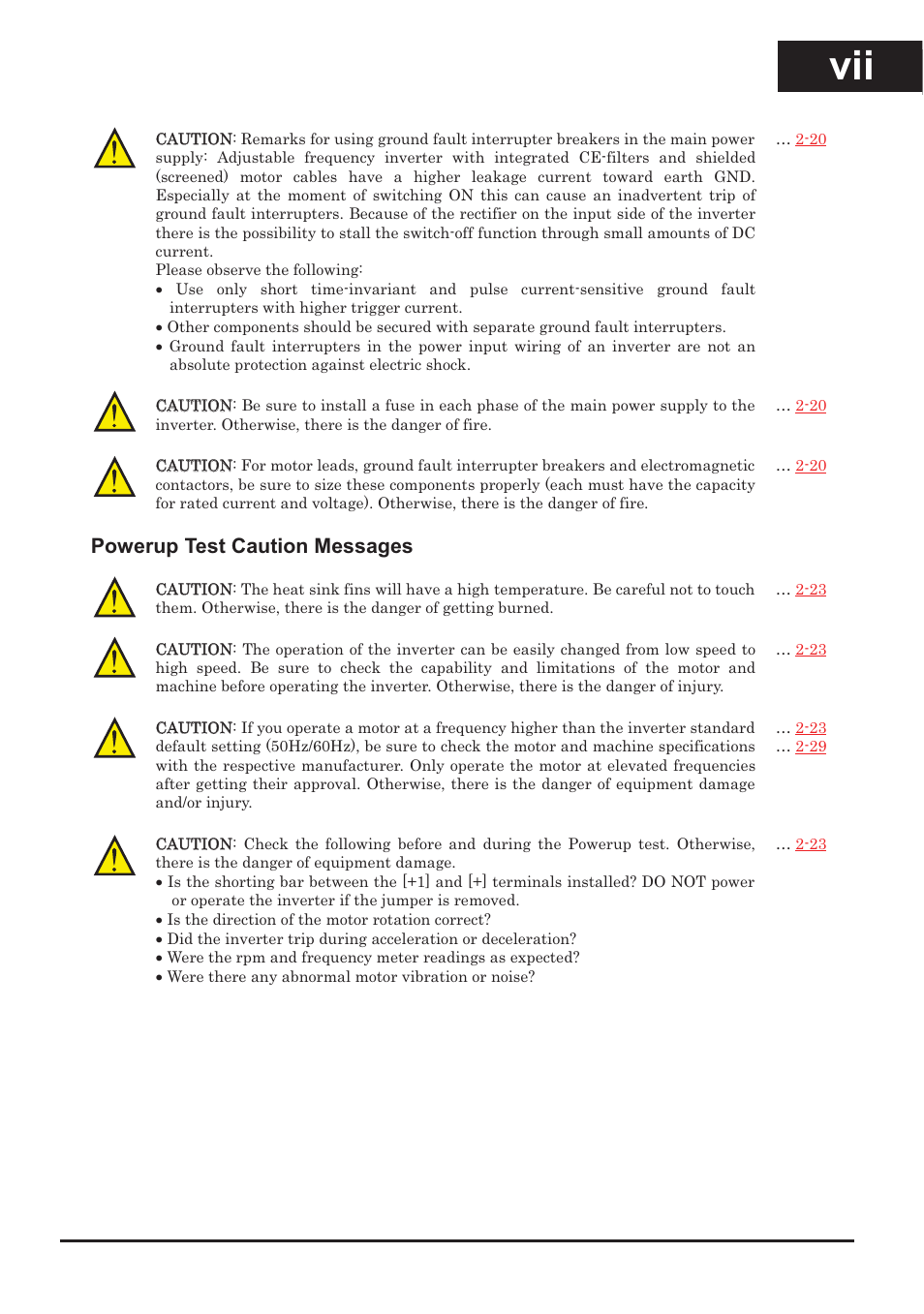 Hitachi CONVENTION 14 User Manual | Page 8 / 305