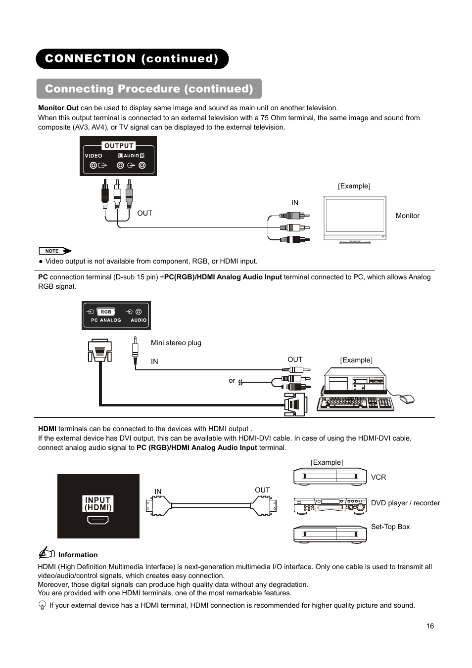Hitachi L37A01A User Manual | Page 18 / 49