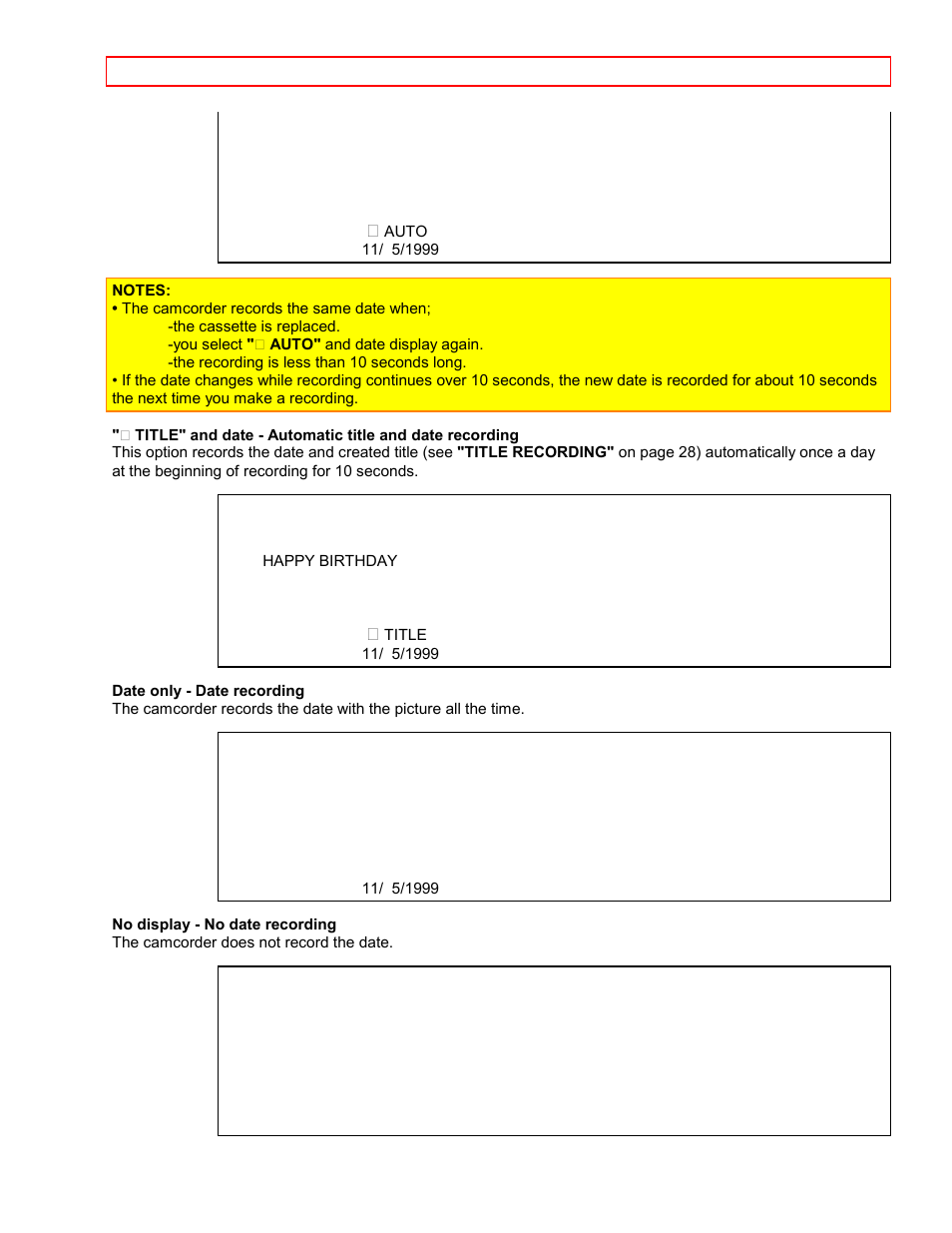 Hitachi VTFX-6400A User Manual | Page 21 / 39