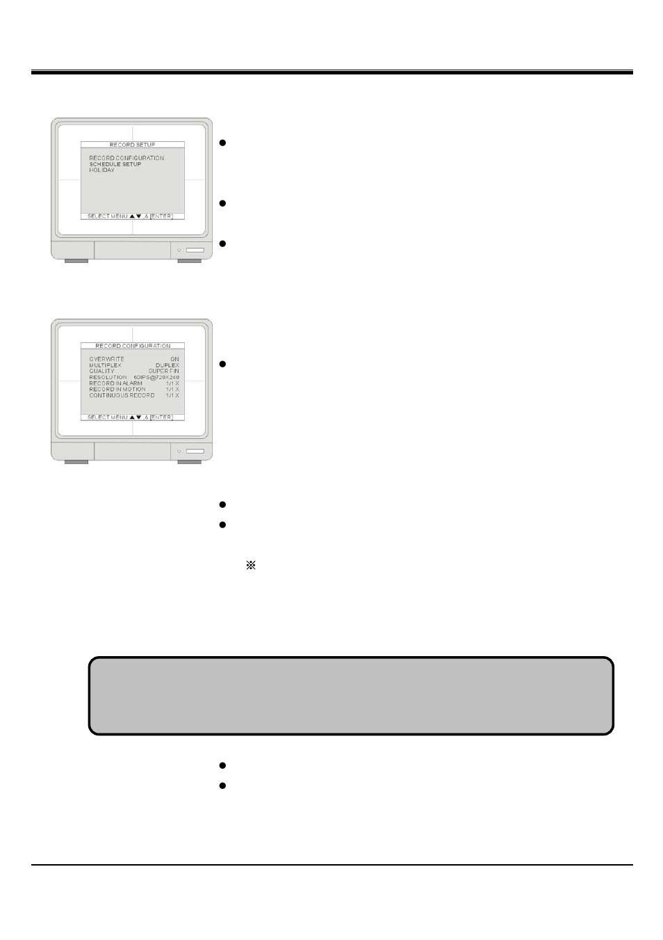 Jpeg2000 stand alone dvr user guide, 4 record setup | Hitachi JPEG2000 User Manual | Page 34 / 80