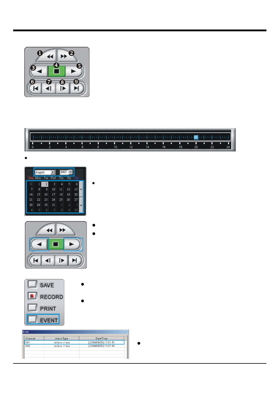 Jpeg2000 stand alone dvr user guide | Hitachi JPEG2000 User Manual | Page 60 / 80