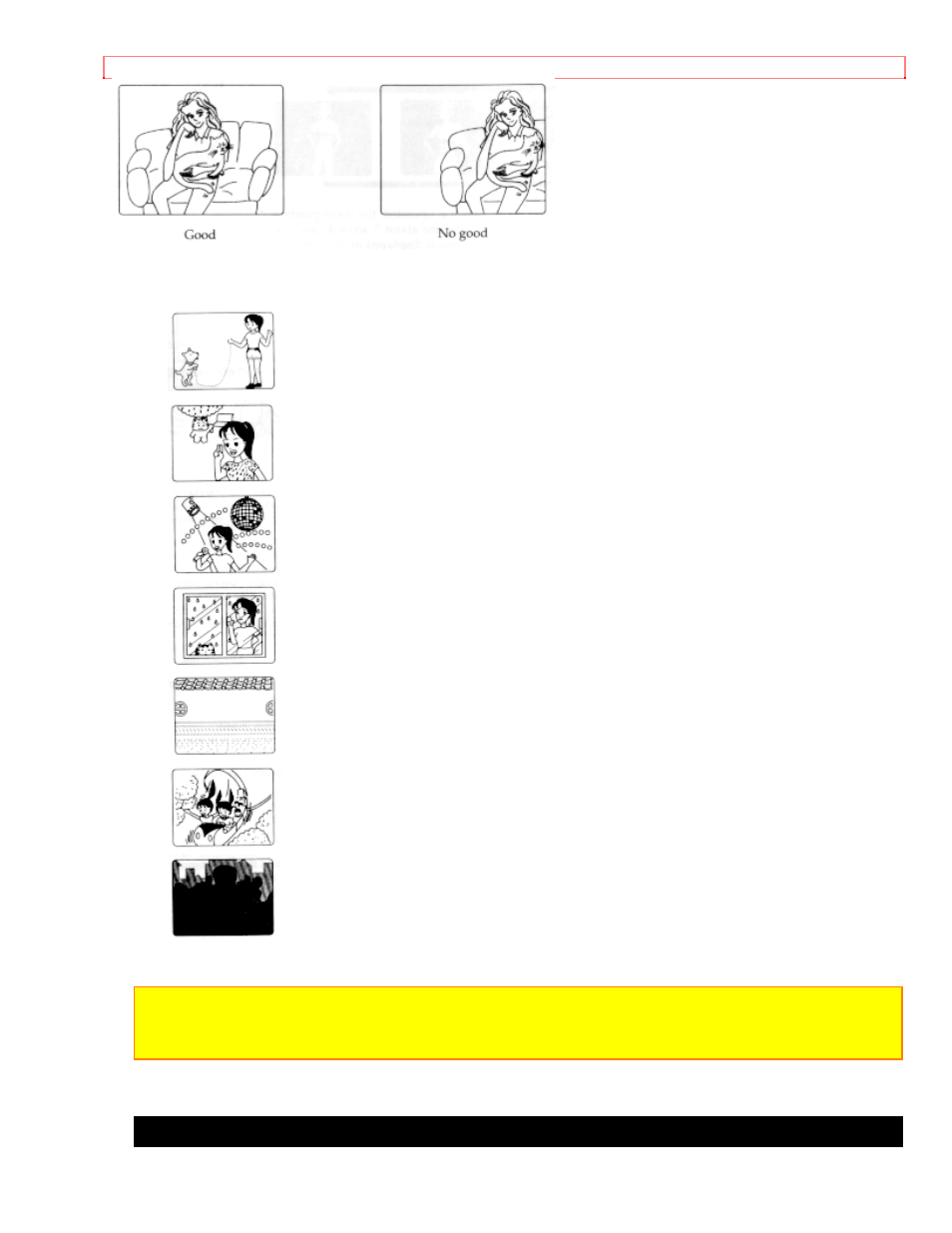 Using manual focus | Hitachi VM-E310A User Manual | Page 44 / 66