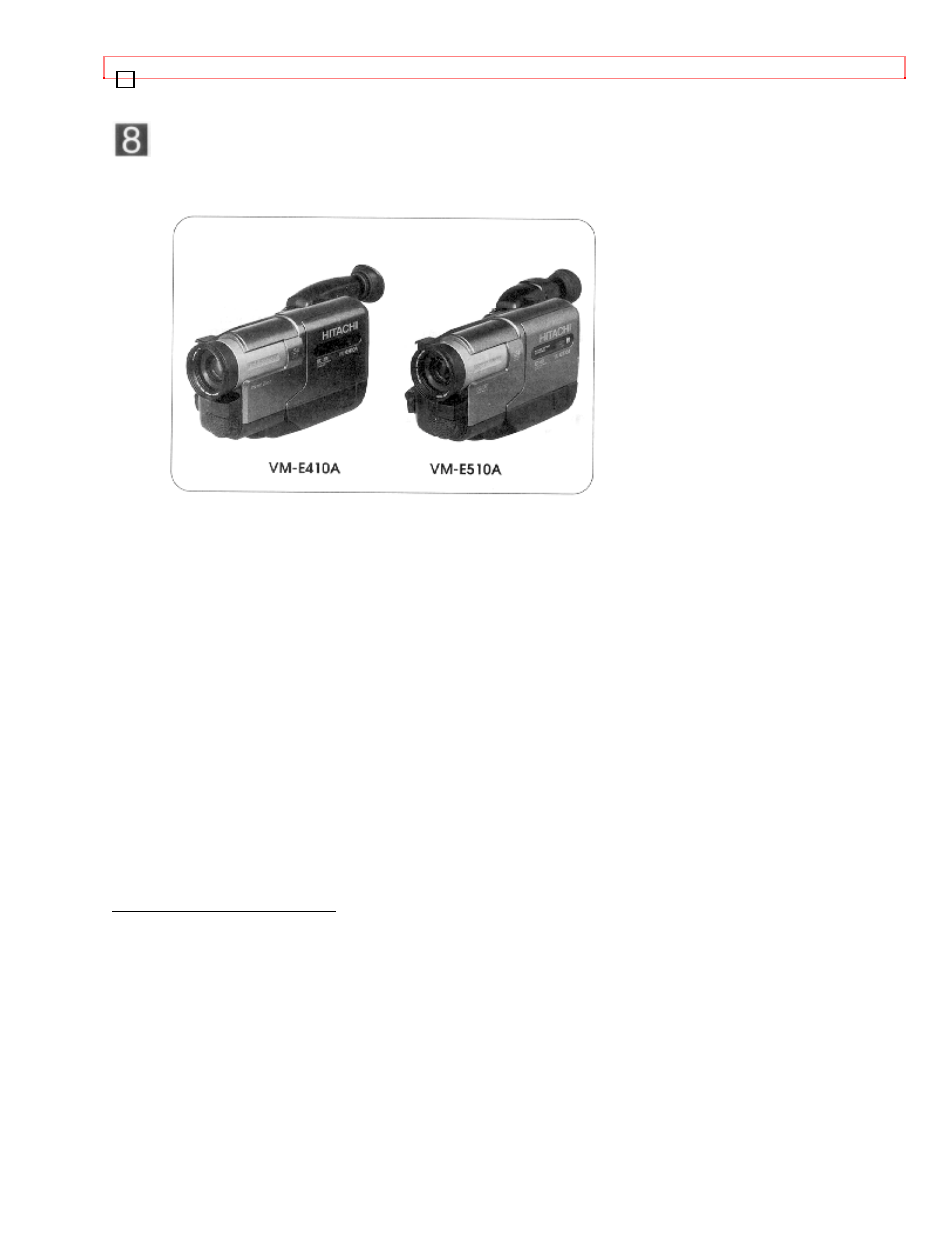 Hitachi VM-E310A User Manual | Page 65 / 66