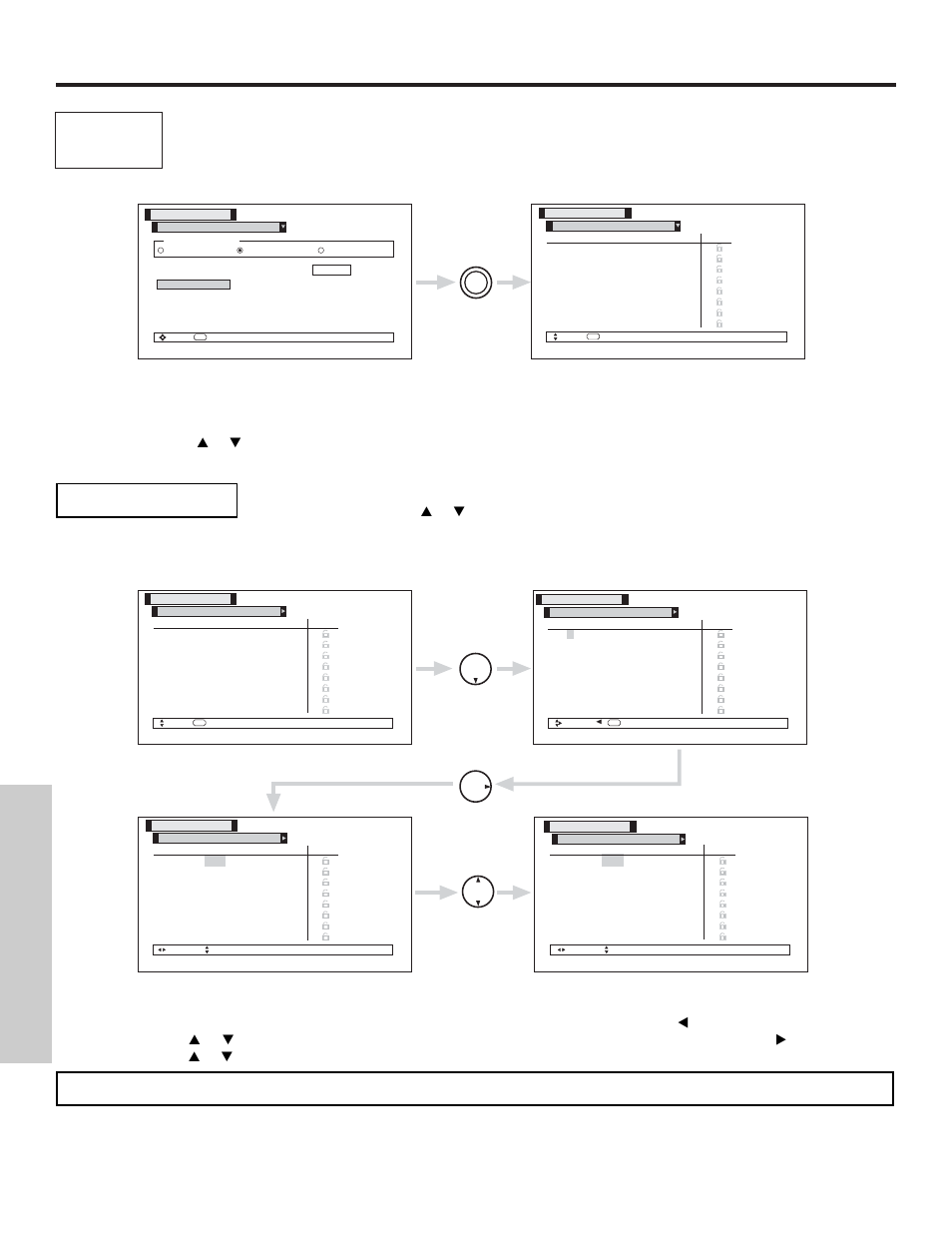 Channel manager, Channel list, On-screen displa y | Hitachi 42HDT55 User Manual | Page 52 / 88