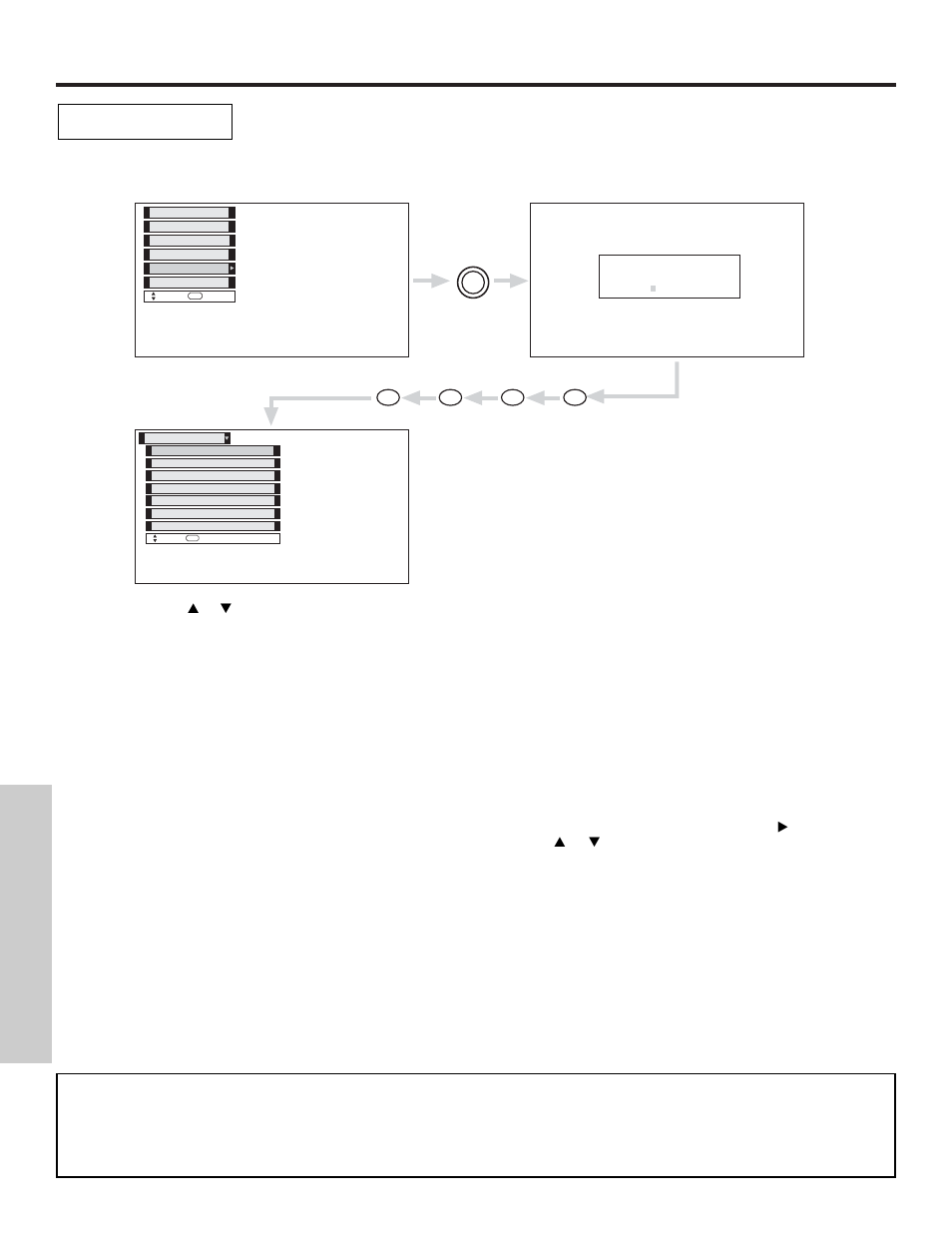 Locks, On-screen displa y | Hitachi 42HDT55 User Manual | Page 54 / 88