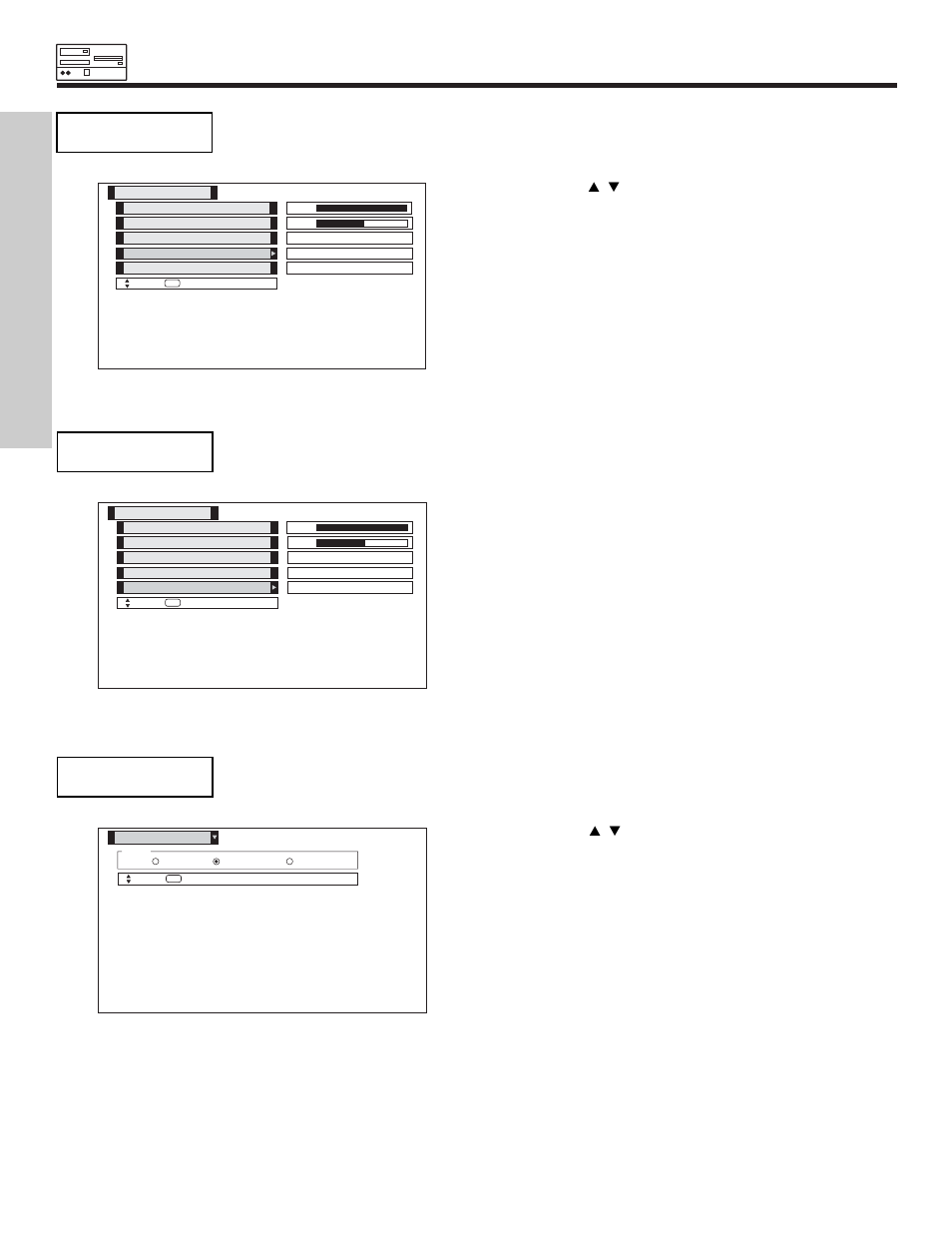 Rgb on screen display, Using the rgb input | Hitachi 42HDT55 User Manual | Page 72 / 88