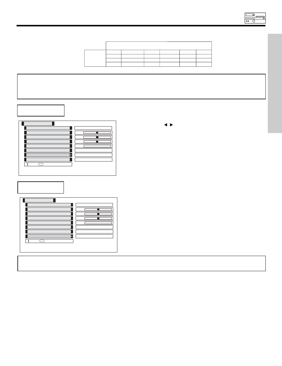 Rgb on screen display, Using the rgb input | Hitachi 42HDT55 User Manual | Page 75 / 88