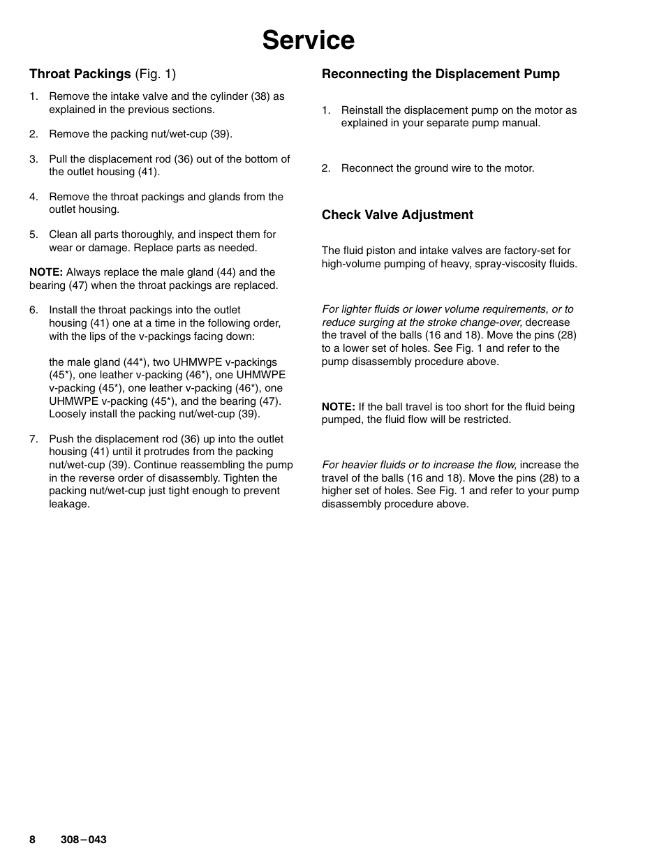 Service | Hitachi SERIES F User Manual | Page 8 / 12