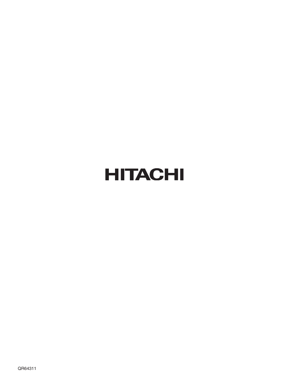 Hitachi 60V525E User Manual | Page 76 / 76