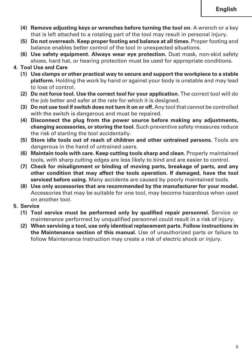 Hitachi H 45MR User Manual | Page 5 / 52