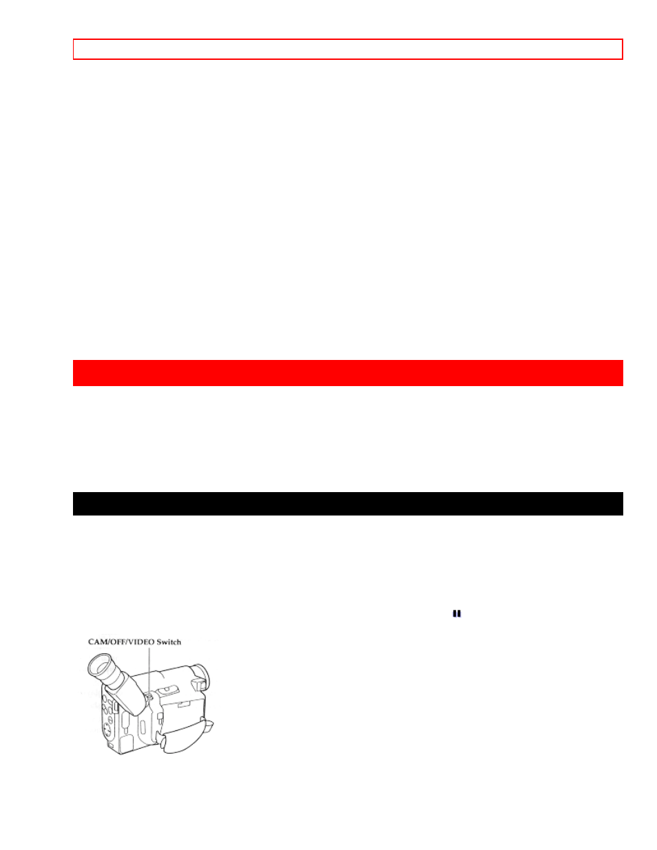 Basic techniques, Making a basic recording | Hitachi VM-E220A User Manual | Page 21 / 48