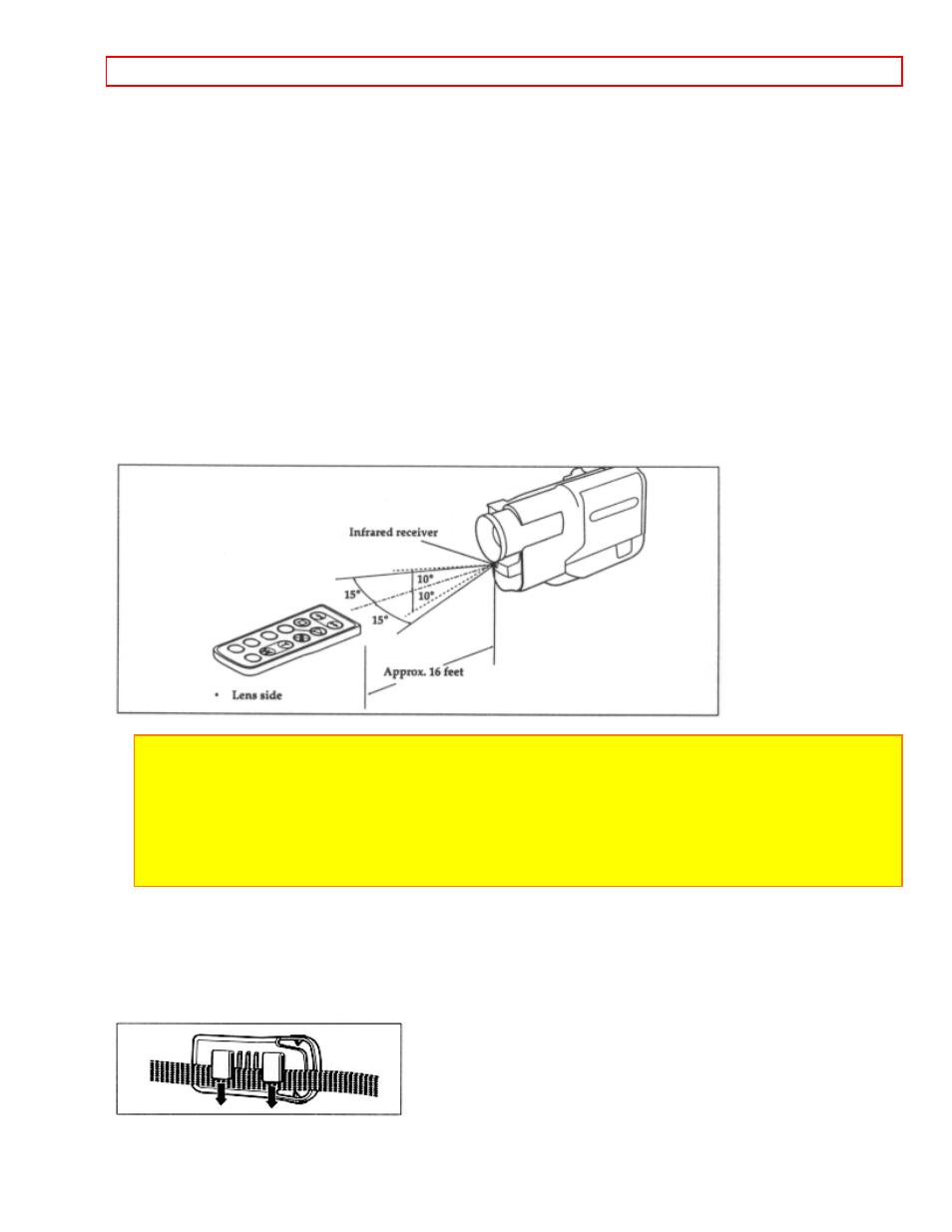 Remote control range | Hitachi VM-E220A User Manual | Page 32 / 48