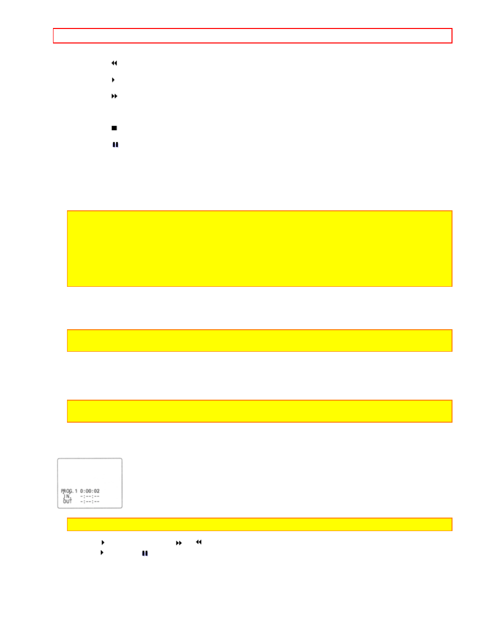 Operation | Hitachi VM-E220A User Manual | Page 38 / 48