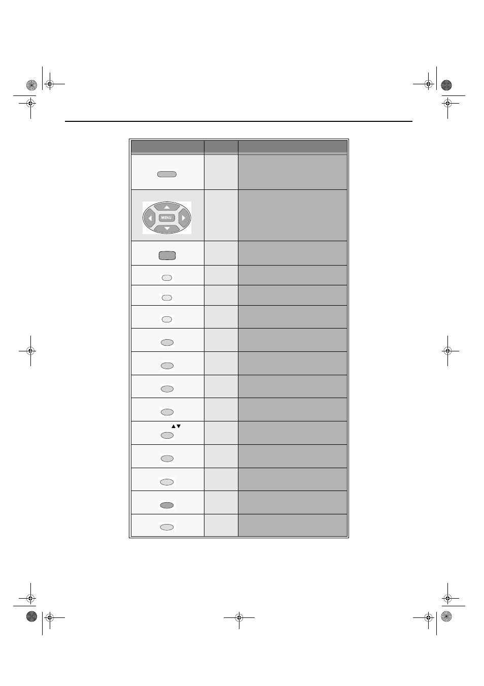 Quick reference functions key chart, Uick, Eferenc e | Unc tions, Har t | Hitachi 27UX01B User Manual | Page 11 / 32