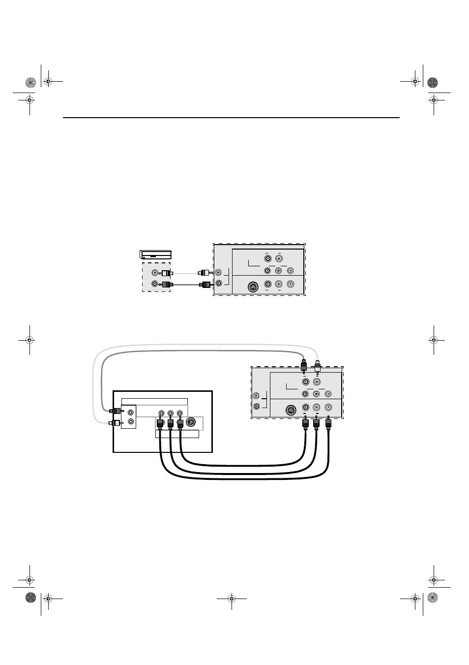 Installation, Amplifier connection (to audio amp), Audio adjustments | Digital tv - set-top box (dtv-stb) connection | Hitachi 27UX01B User Manual | Page 7 / 32