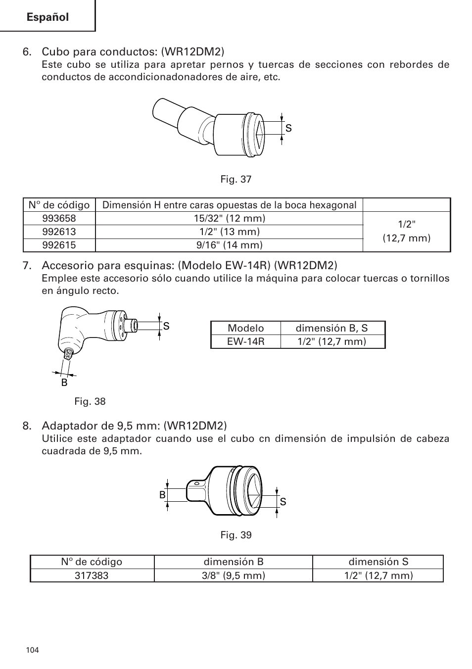 Hitachi WR9DM2 User Manual | Page 104 / 108