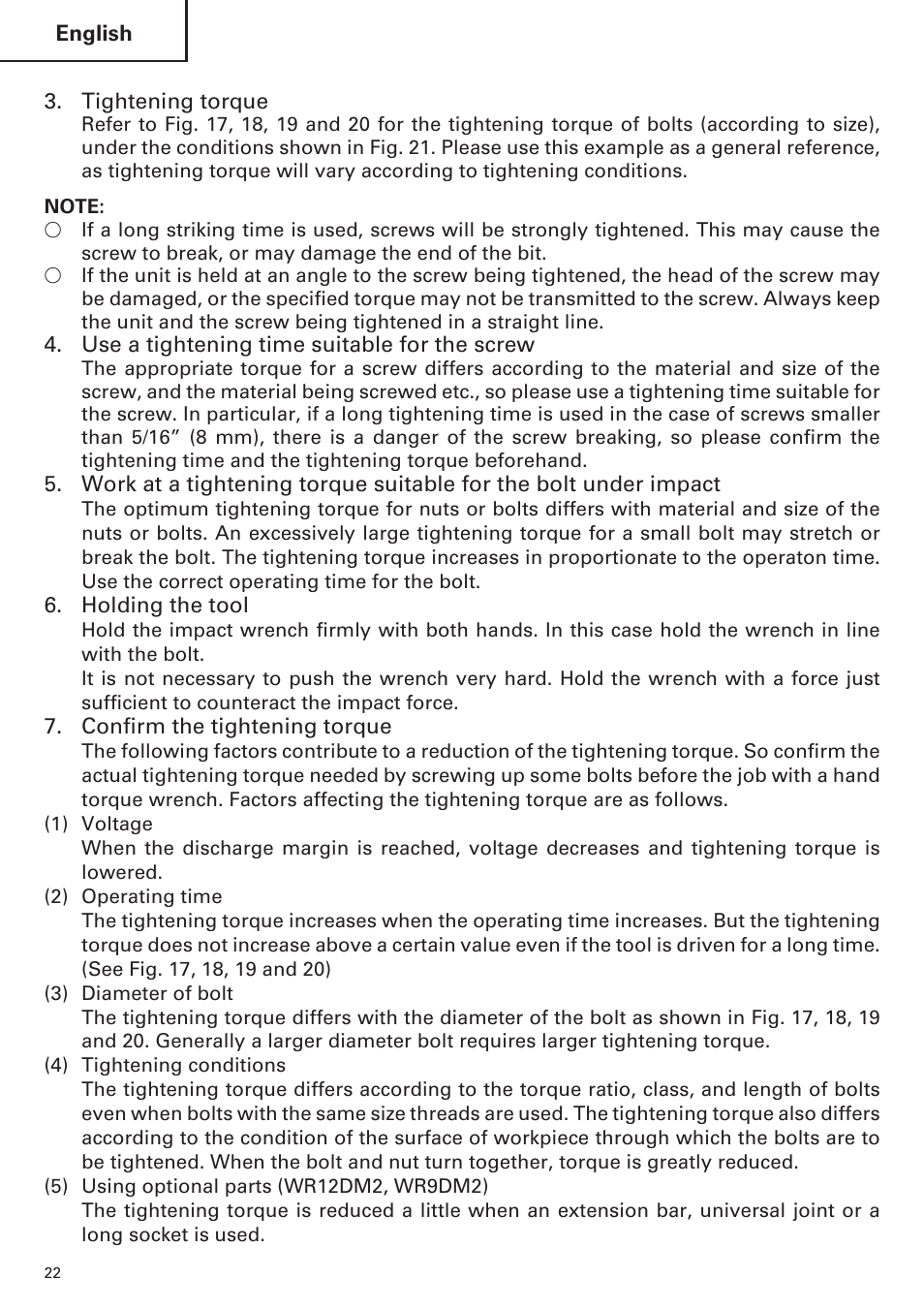 Hitachi WR9DM2 User Manual | Page 22 / 108
