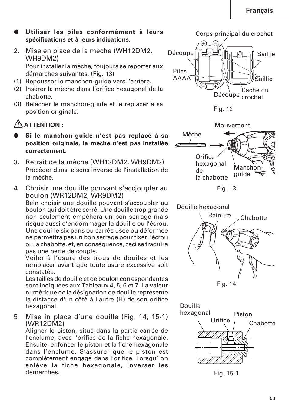 Hitachi WR9DM2 User Manual | Page 53 / 108