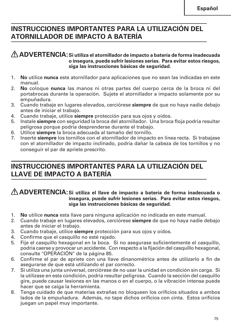 Hitachi WR9DM2 User Manual | Page 75 / 108