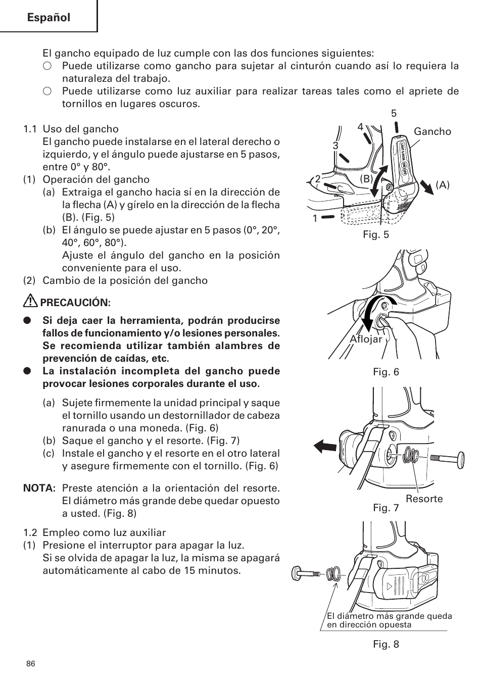 Hitachi WR9DM2 User Manual | Page 86 / 108