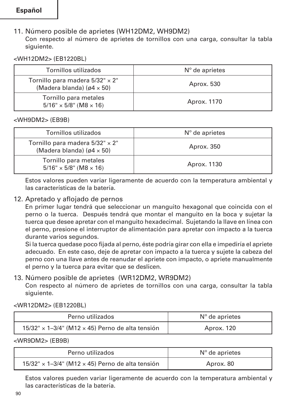Hitachi WR9DM2 User Manual | Page 90 / 108