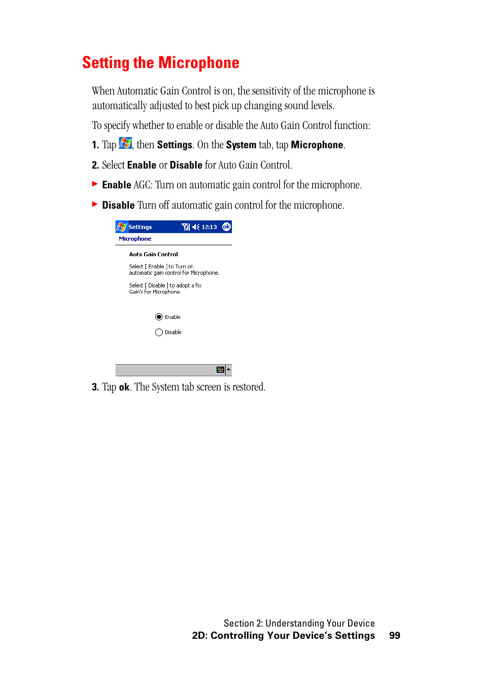 Setting the microphone | Hitachi SH-G1000 User Manual | Page 107 / 264