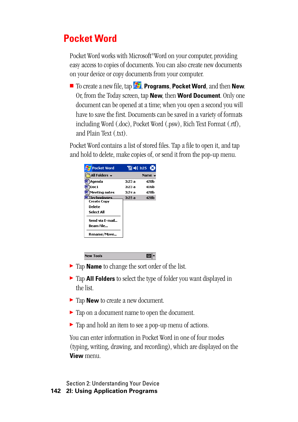 Pocket word | Hitachi SH-G1000 User Manual | Page 150 / 264