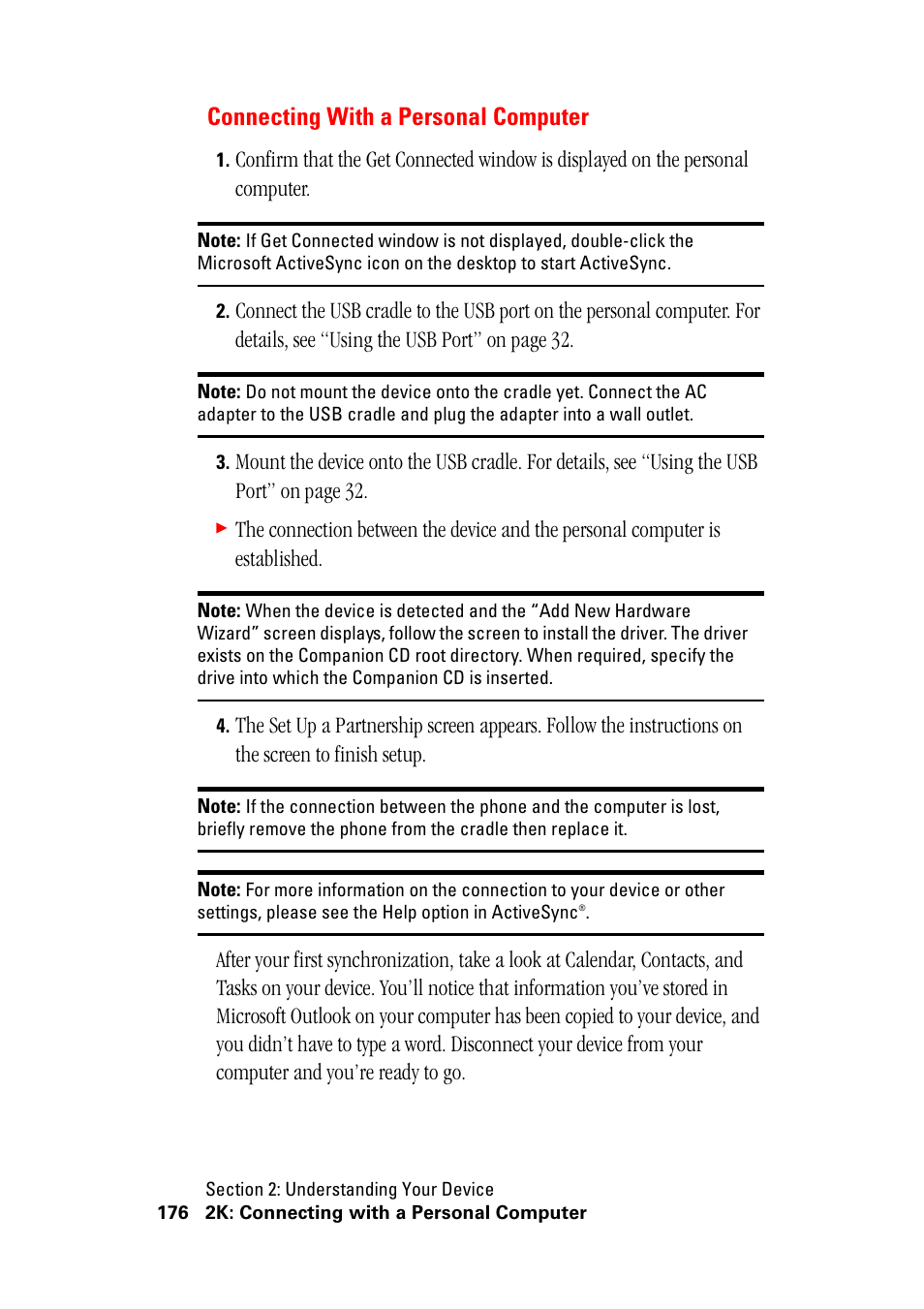 Connecting with a personal computer | Hitachi SH-G1000 User Manual | Page 184 / 264