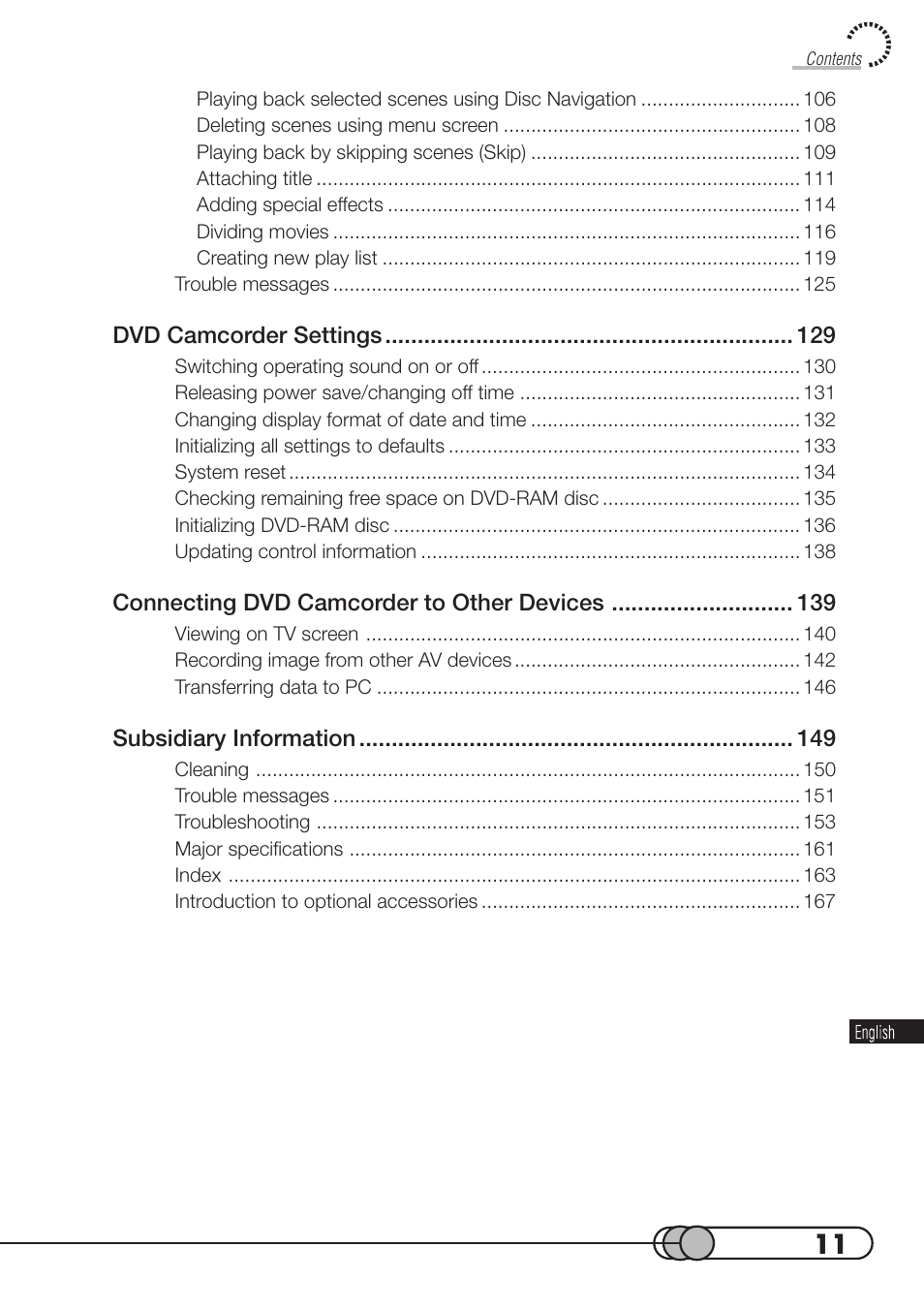 Hitachi DZMV100A User Manual | Page 11 / 170