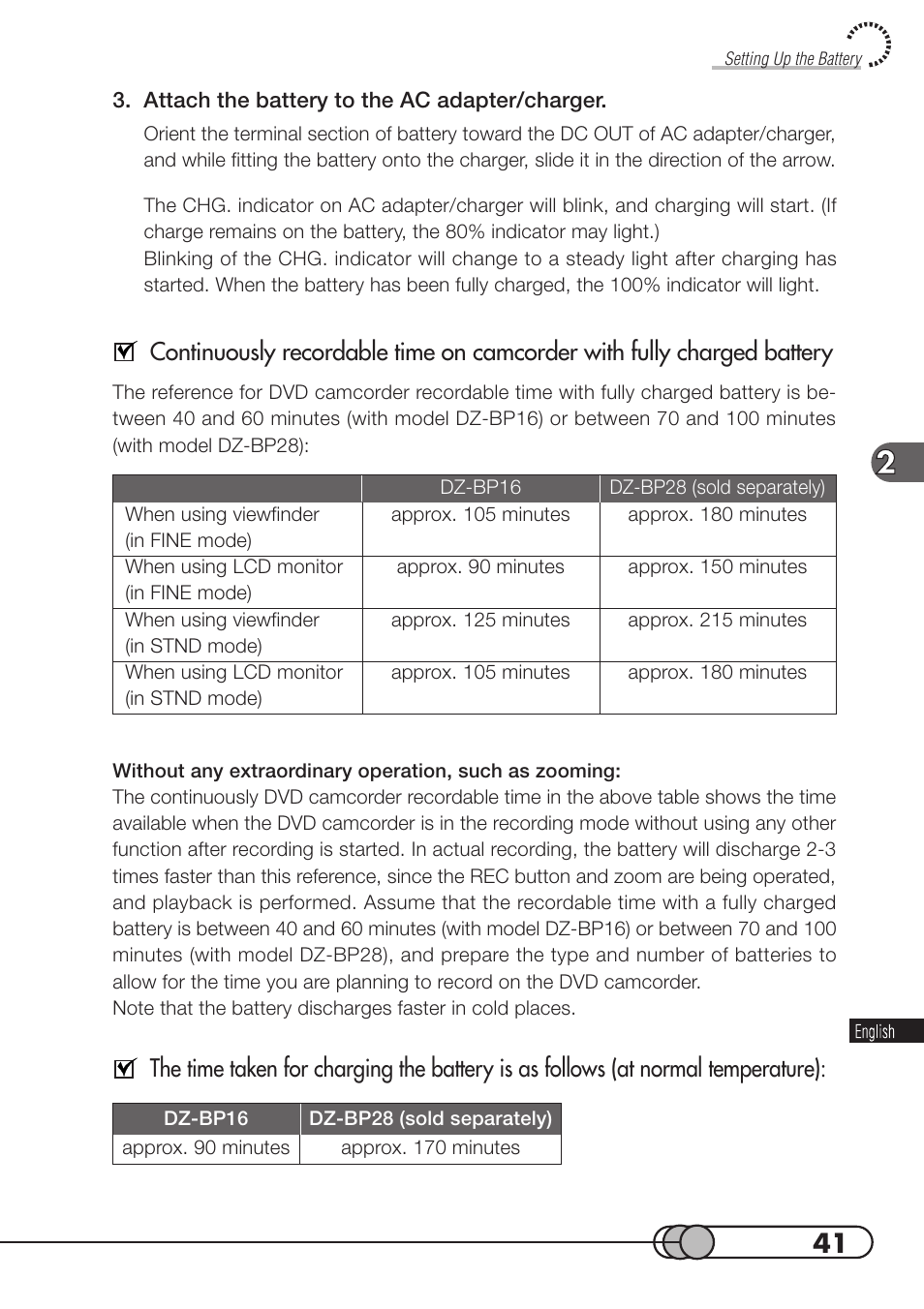 Hitachi DZMV100A User Manual | Page 41 / 170