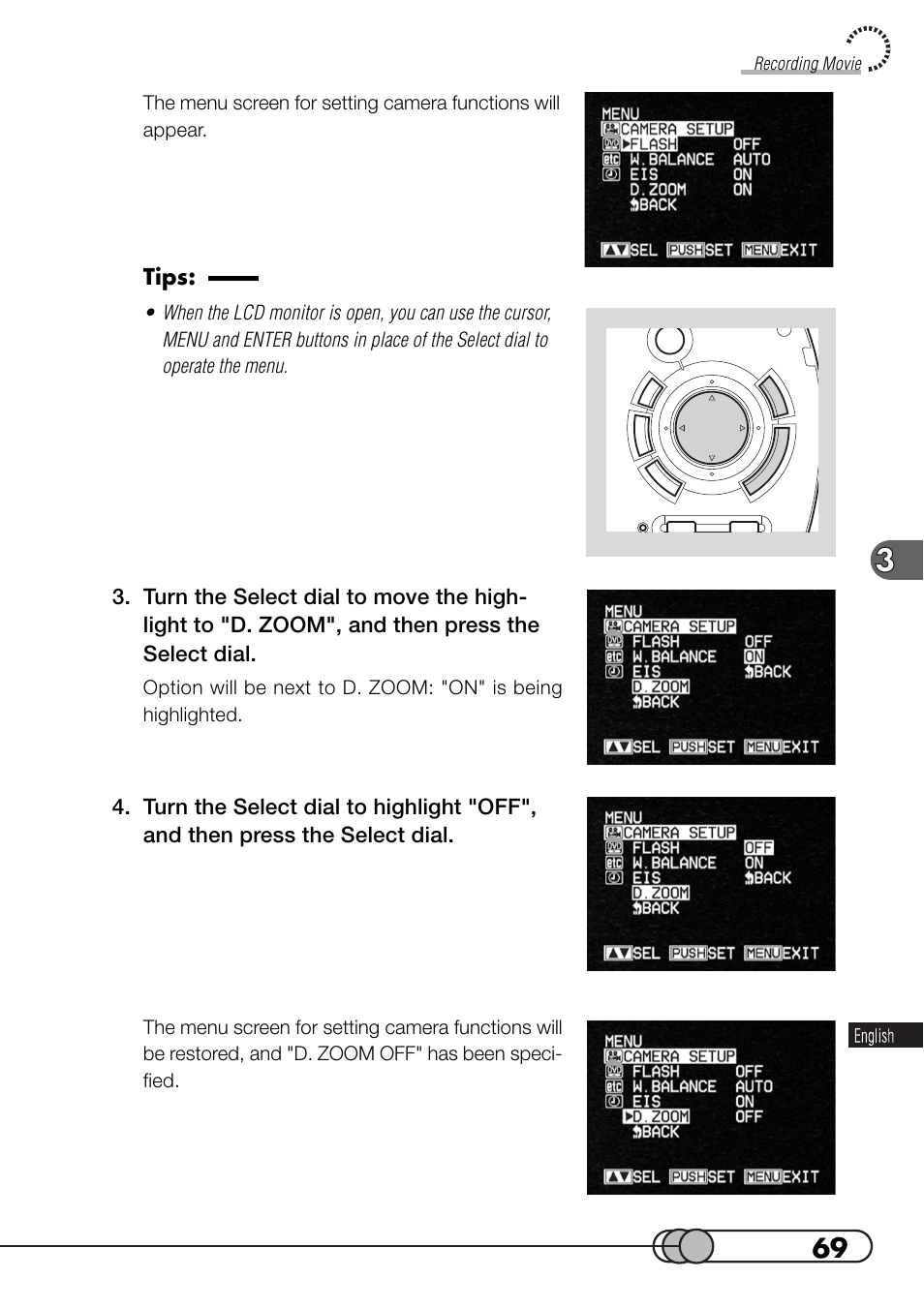 Tips | Hitachi DZMV100A User Manual | Page 69 / 170