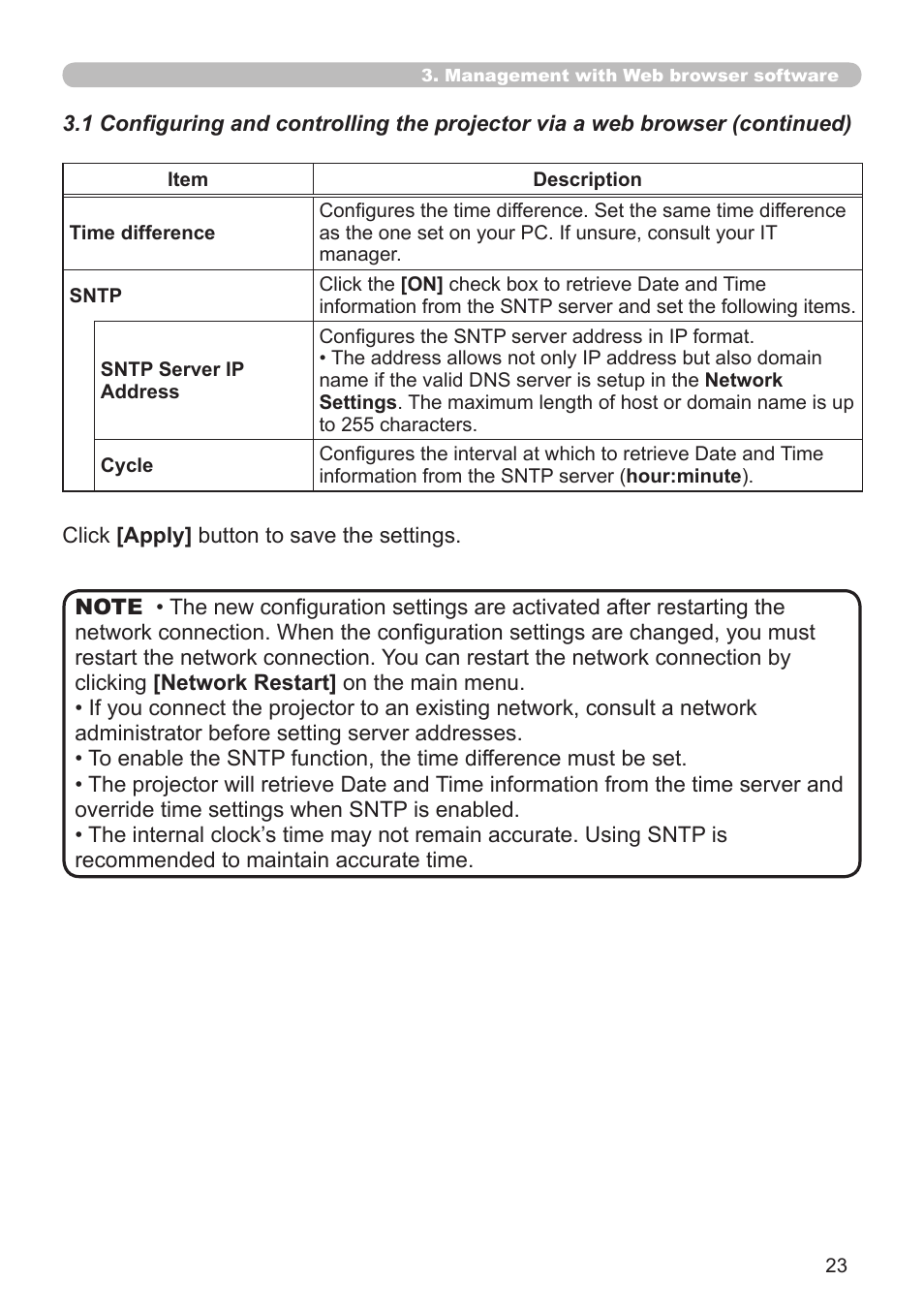 Hitachi CP-WX625 User Manual | Page 23 / 44