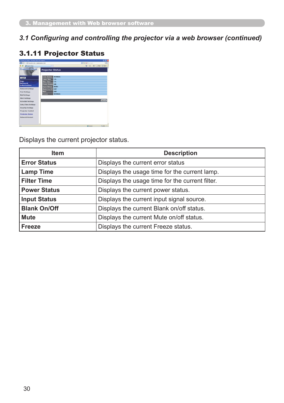 Hitachi CP-WX625 User Manual | Page 30 / 44