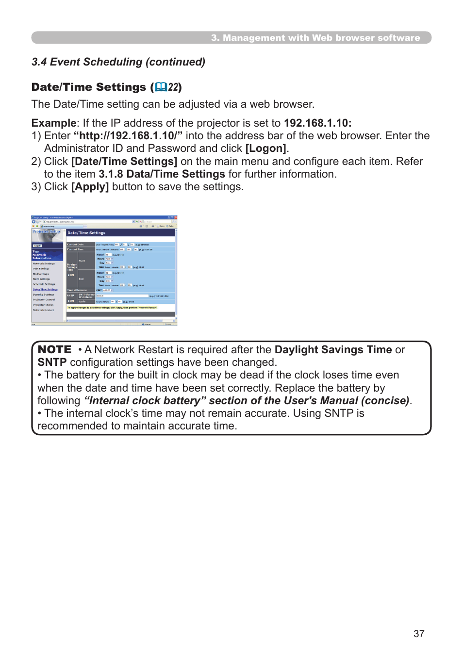 Hitachi CP-WX625 User Manual | Page 37 / 44