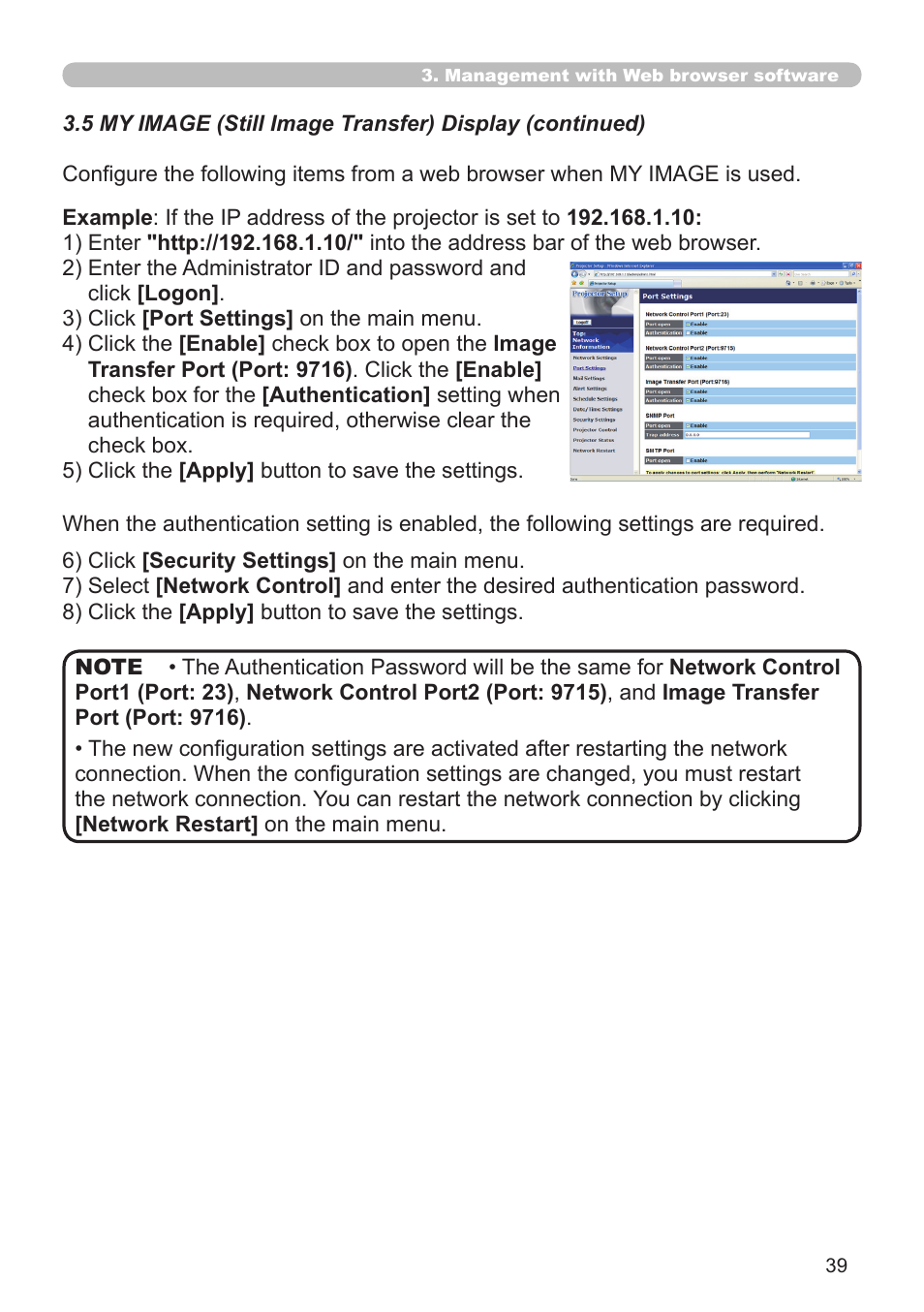 Hitachi CP-WX625 User Manual | Page 39 / 44