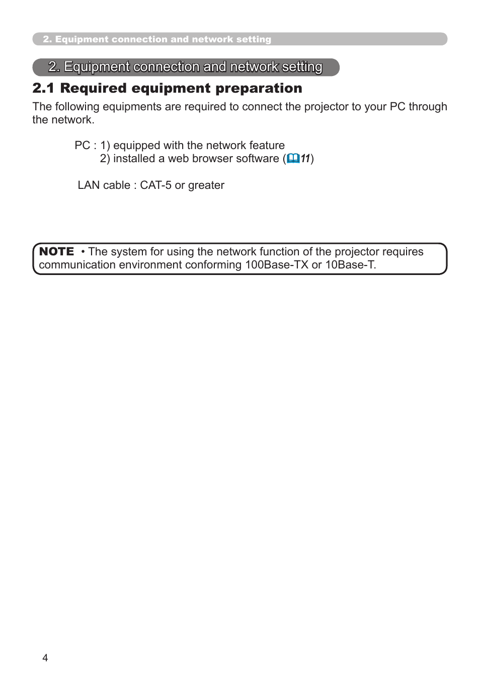 Hitachi CP-WX625 User Manual | Page 4 / 44