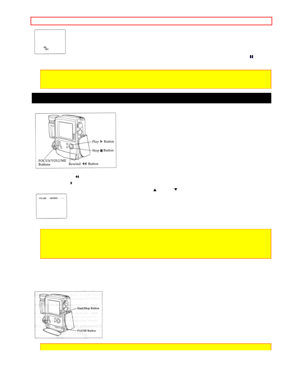Playback, Using still | Hitachi VM-H100LA User Manual | Page 24 / 50