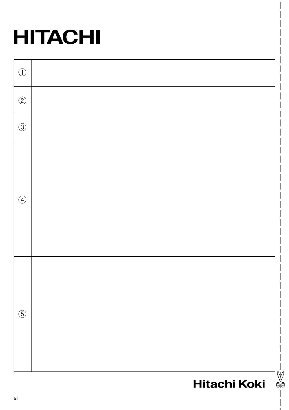 Hitachi CJ120V User Manual | Page 52 / 58