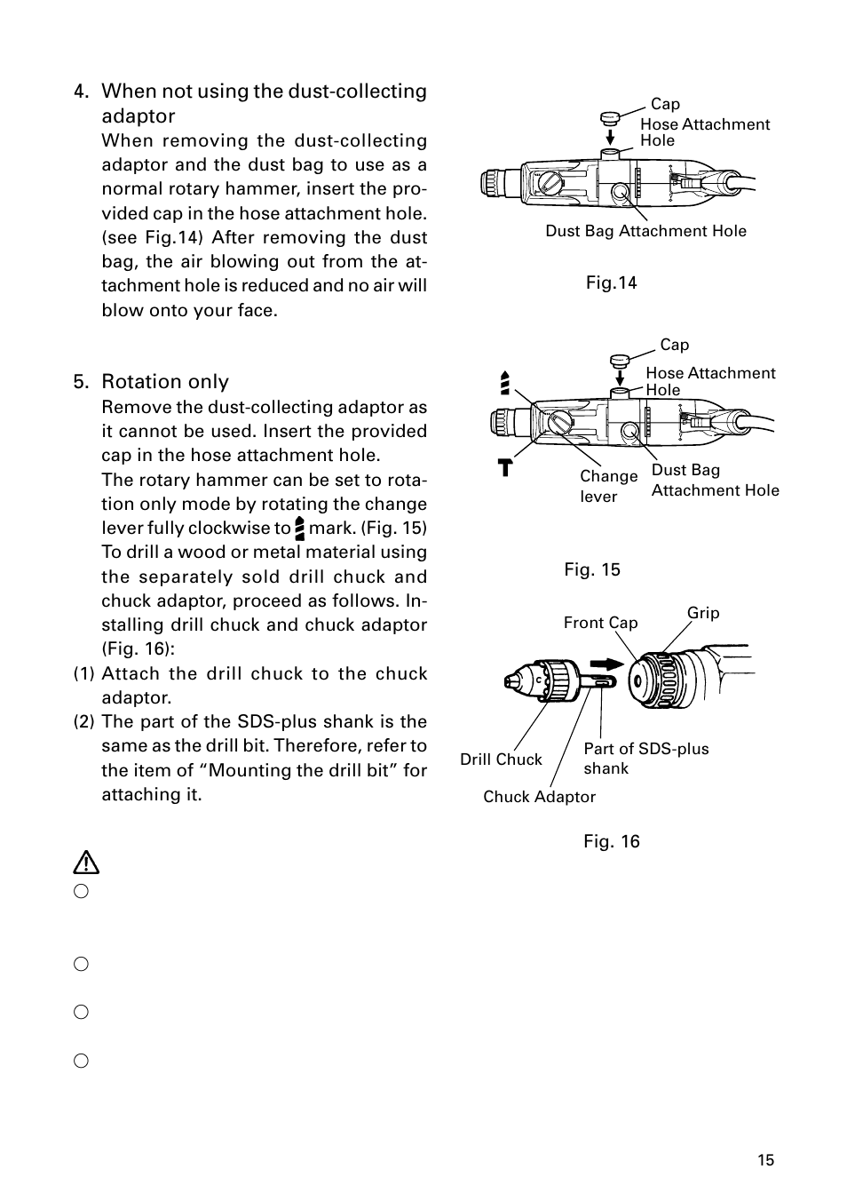 Hitachi DH 24PD User Manual | Page 15 / 28