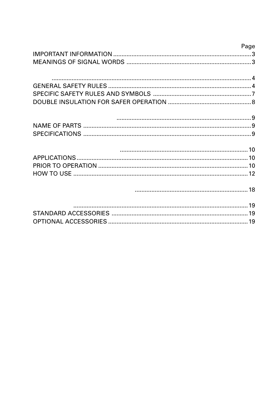 Hitachi DH 24PD User Manual | Page 2 / 28